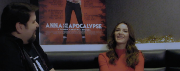 Video interview: Ella Hunt on headlining the zombie Christmas comedy ANNA AND THE APOCALYPSE