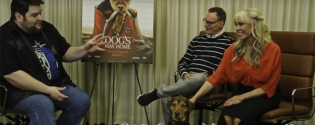 A DOG’S WAY HOME interview with writers W. Bruce Cameron & Cathryn Michon (and Shelby the dog!)