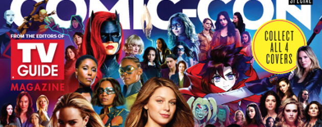 WB Television and TV Guide release four collectible covers for San Diego Comic-Con 2019