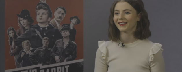 JOJO RABBIT interview with Thomasin McKenzie on playing Elsa, and working with Taika Waititi