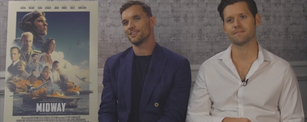 MIDWAY video interview – Ed Skrein & Luke Kleintank talk about starring in the WWII epic