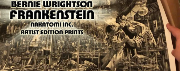 Product Review: Nakatomi Inc’s new Bernie Wrightson FRANKENSTEIN art prints are exquisite