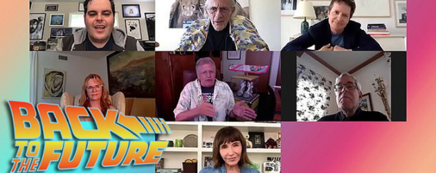 Watch Josh Gad reunite the BACK TO THE FUTURE cast & crew for an online chat session