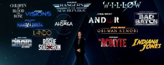 Disney Investor Day announced 10 new STAR WARS series coming to Disney+ …yes, TEN