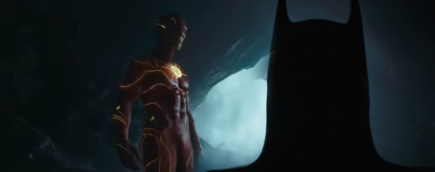THE FLASH teaser trailer – Ezra Miller gets a new costume, meets Michael Keaton as Batman