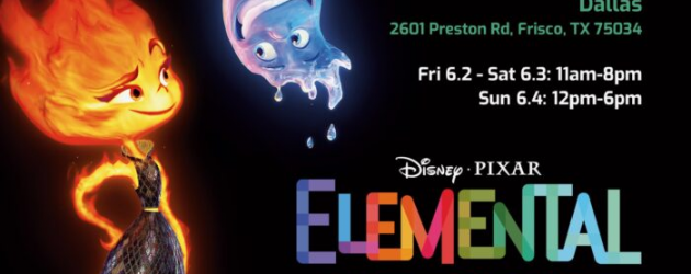 Dalas, TX – visit Disney/Pixar’s ELEMENTAL EXPERIENCE Friday-Sunday at Stonebriar Centre