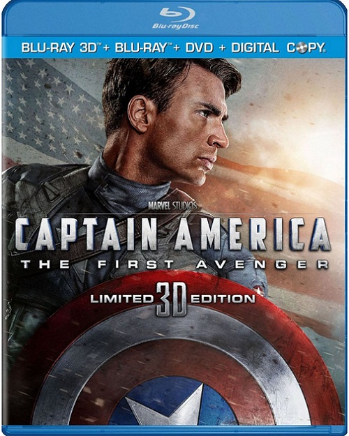 Captain America - Cover - Blu-Ray 3D