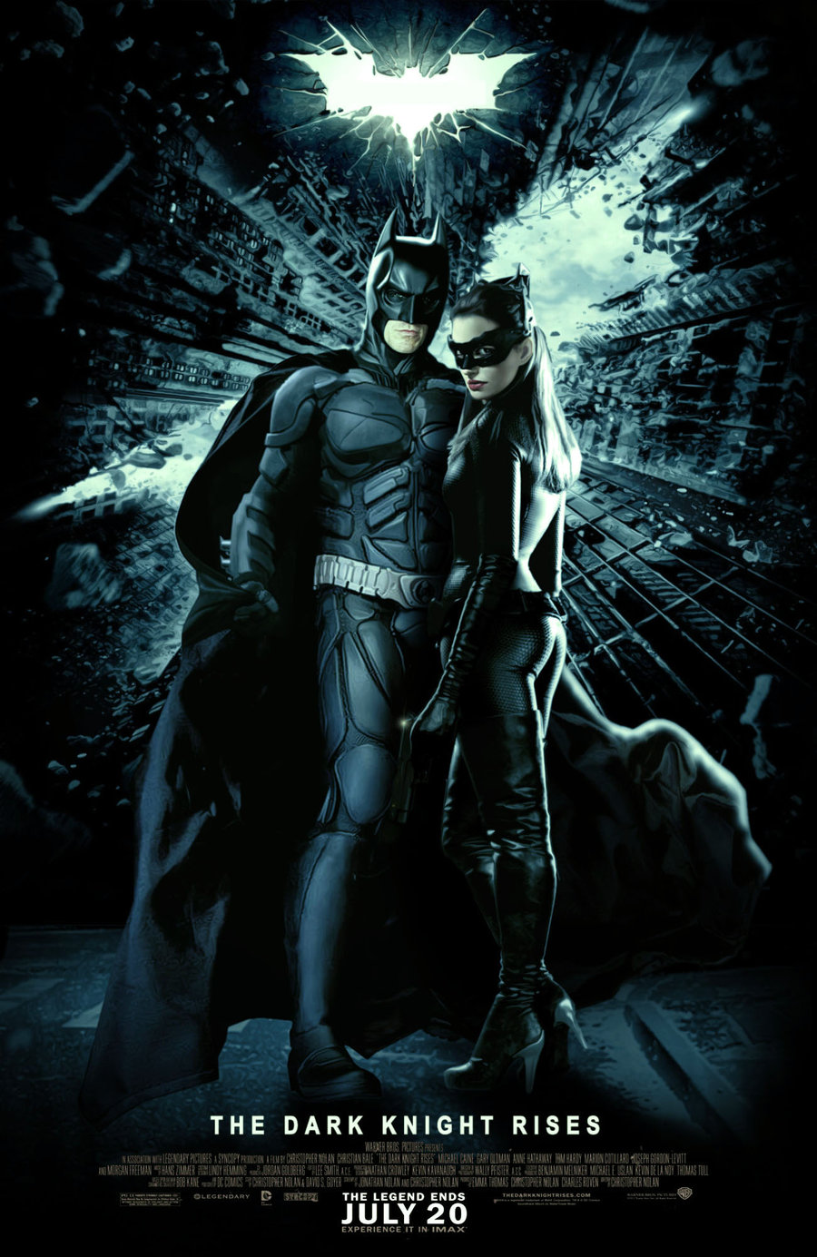 2012 DC COMICS THE DARK KNIGHT RISES MOVIE BATMAN NEW POSTER 22x34 FREE SHIPPING