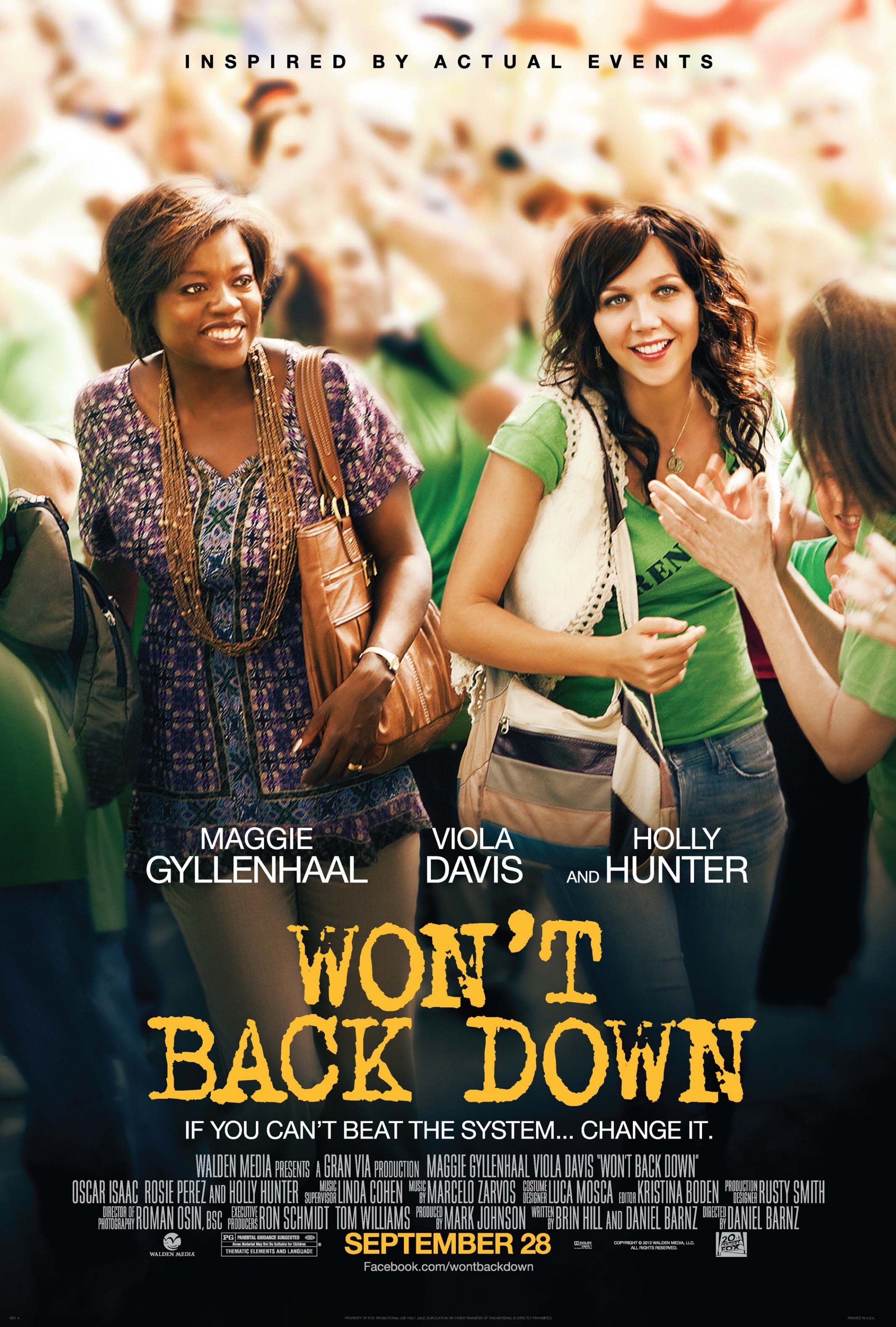 Won't Back Down - Poster - 001