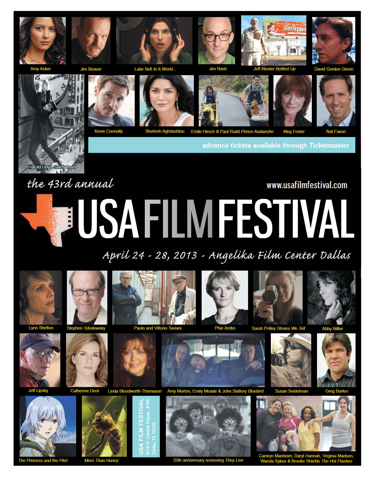 The 43rd Annual USA Film Festival Returns To Dallas April 24 28 