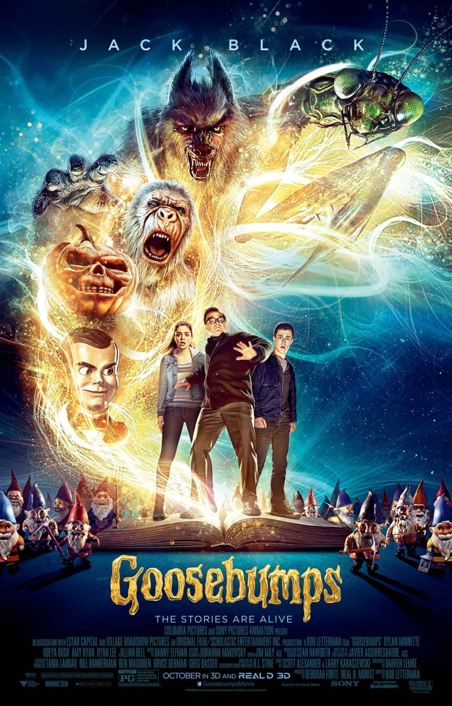 The first GOOSEBUMPS trailer is here. The Stories are Alive