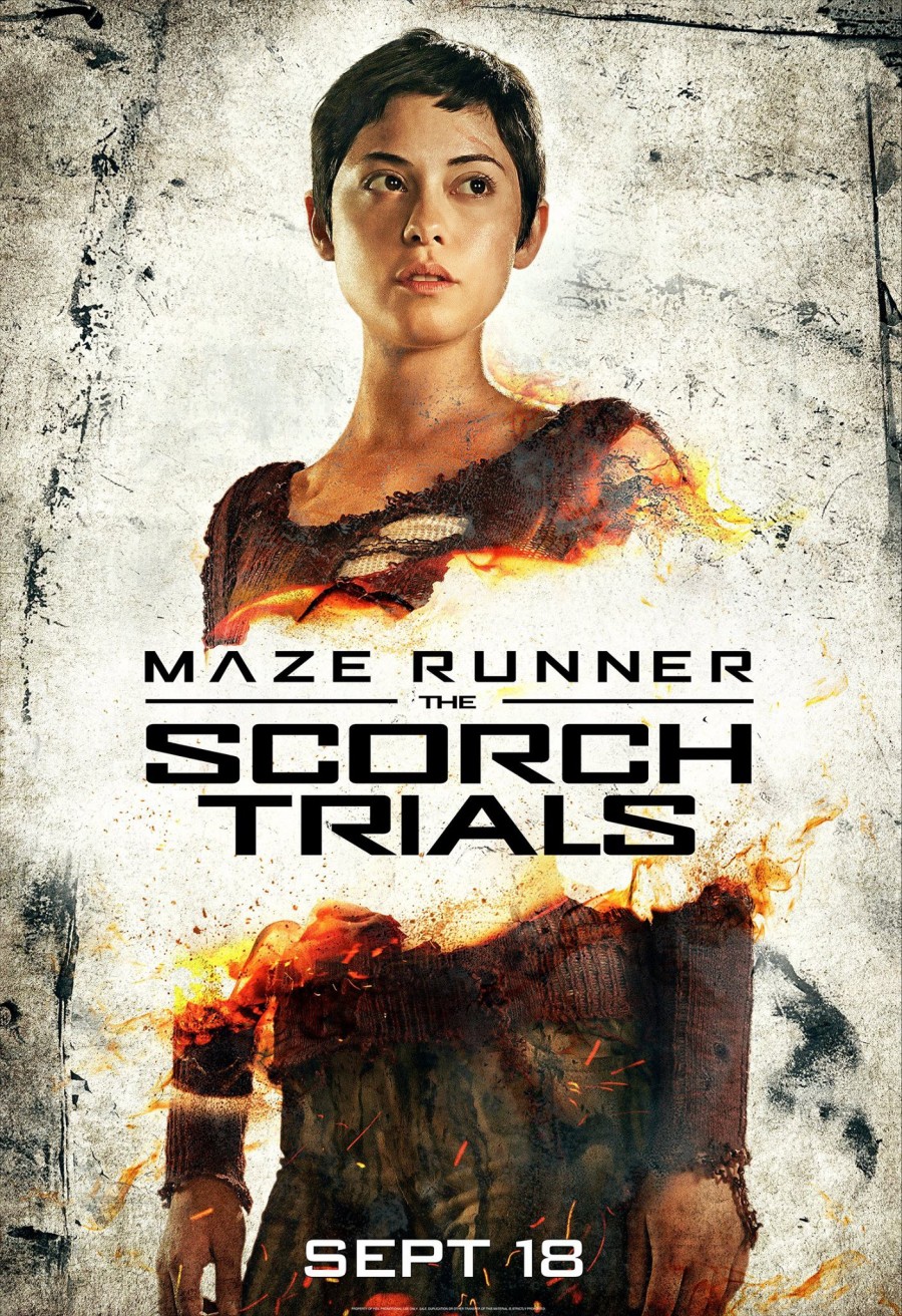 MAZE RUNNER: THE SCORCH TRIALS gets a new trailer & character posters