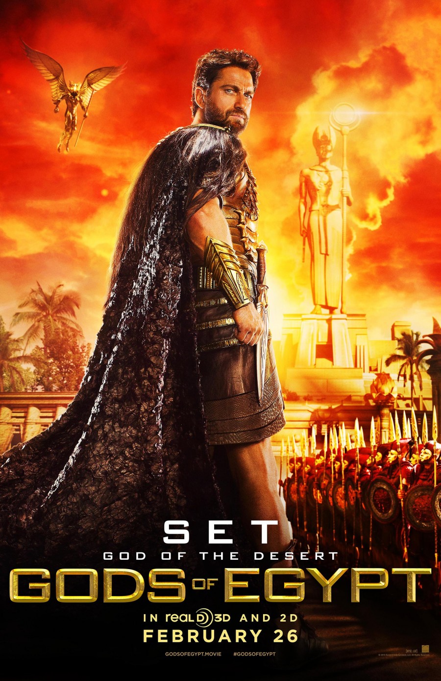 Gods Of Egypt Trailer And Posters Gerard Butler And Nikolaj Coster Waldau