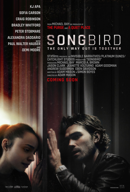 SONGBIRD trailer – imagine a romantic thriller with Coronavirus… only it’s MUCH worse