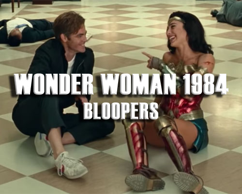 Watch six minutes of WONDER WOMAN 1984 bloopers, which is basically Gal Gadot laughing